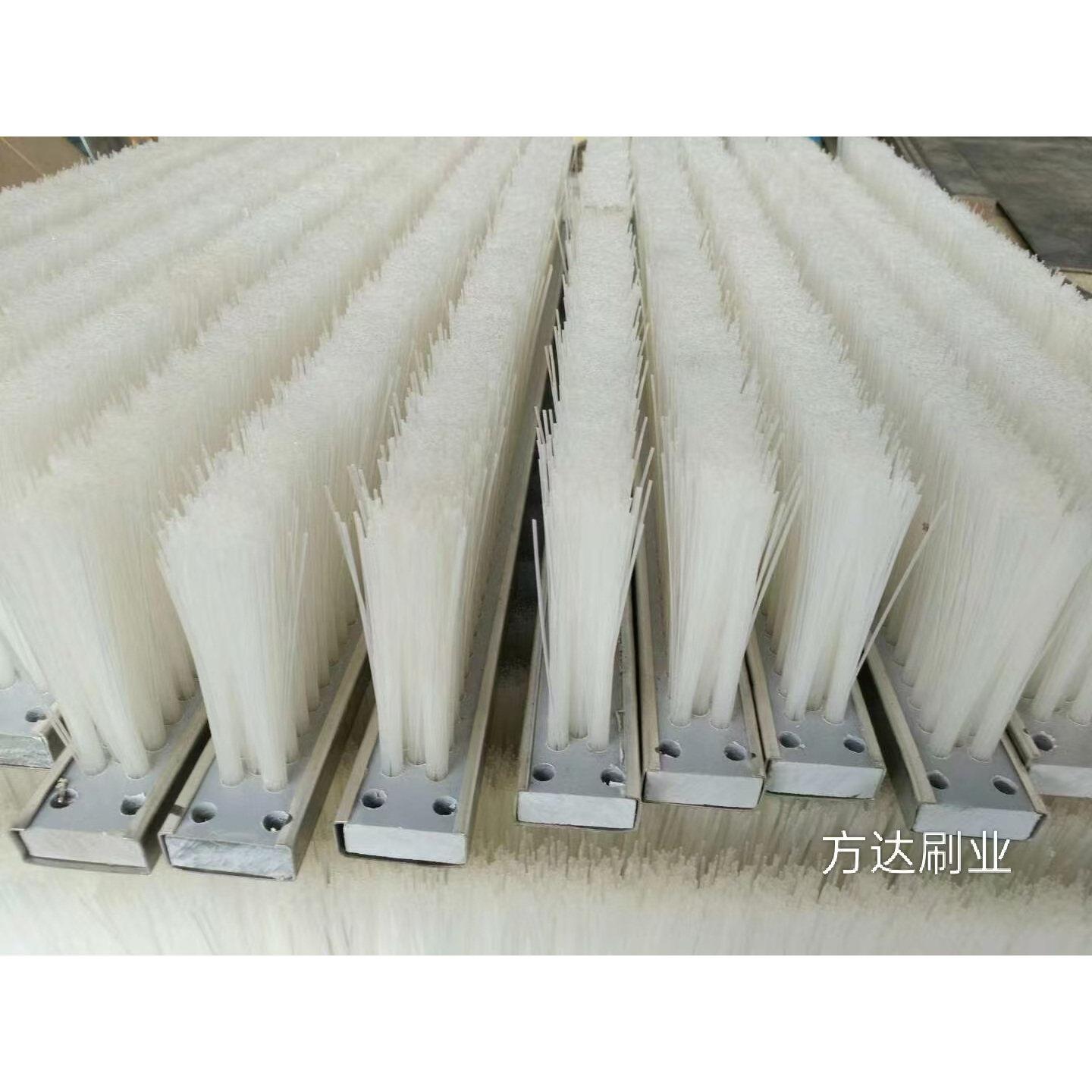 工业密封防尘条刷PVC 尼龙丝条刷洗靴机辊刷板刷清扫毛刷条PP板刷图片