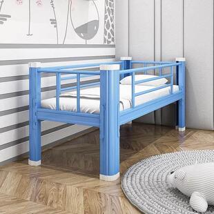儿童婴幼儿双层铁架床上下铺小孩国标公寓宿舍钢制午休高低子母床