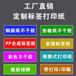 亚银PET不干胶90 标签打印纸200 100 120130140150160哑银条码