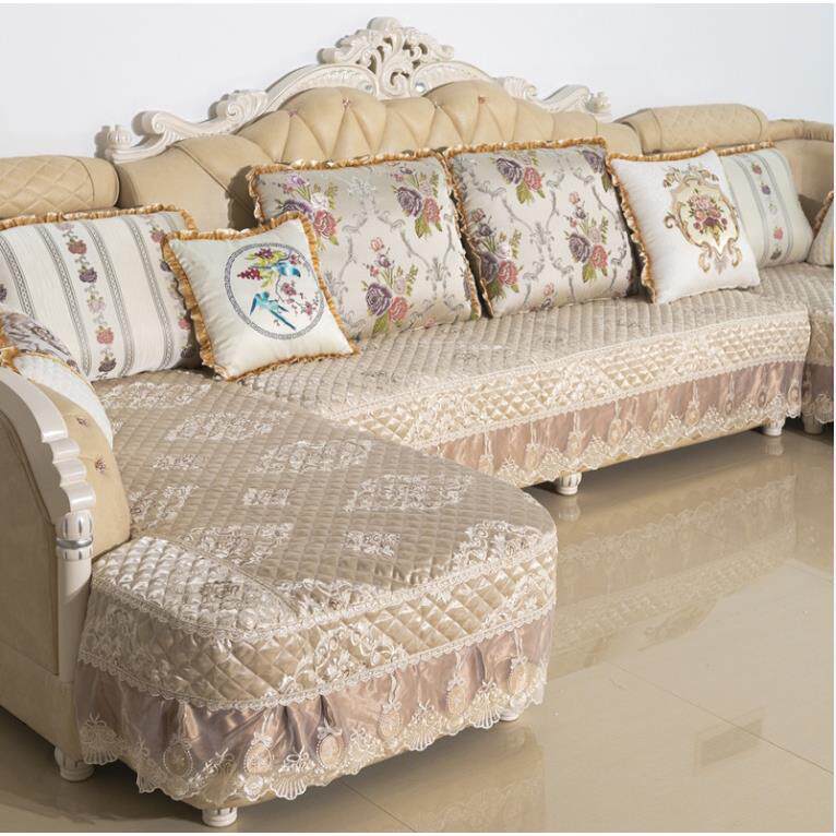 欧式沙发套，全包u型坐垫套，防滑全套，四季通用，简约欧式，定