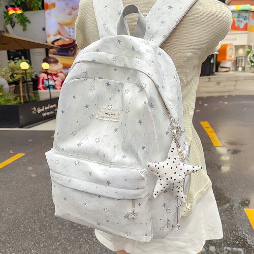 德国初中生女小众风星星双肩包