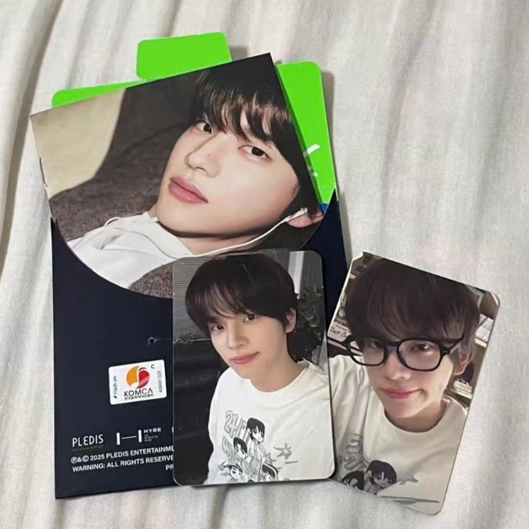 首发申惟小卡正品tws mini3专辑 新专 眼镜惟 吐1 吐司 明星卡片