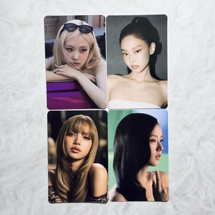 官方首发blackpink金智秀小卡正品 高阳MD满额卡片 金珍妮 莎 肉