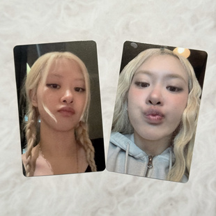 rose 现货 卡片 朴彩英小卡正版 rosie深圳快闪满额卡官方真卡 包邮