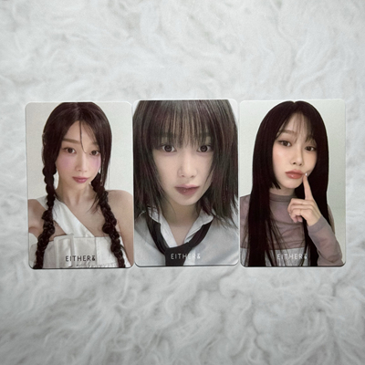 giselle小卡正版明星专辑卡片either气垫吉赛尔代言卡3.0 aespa梨