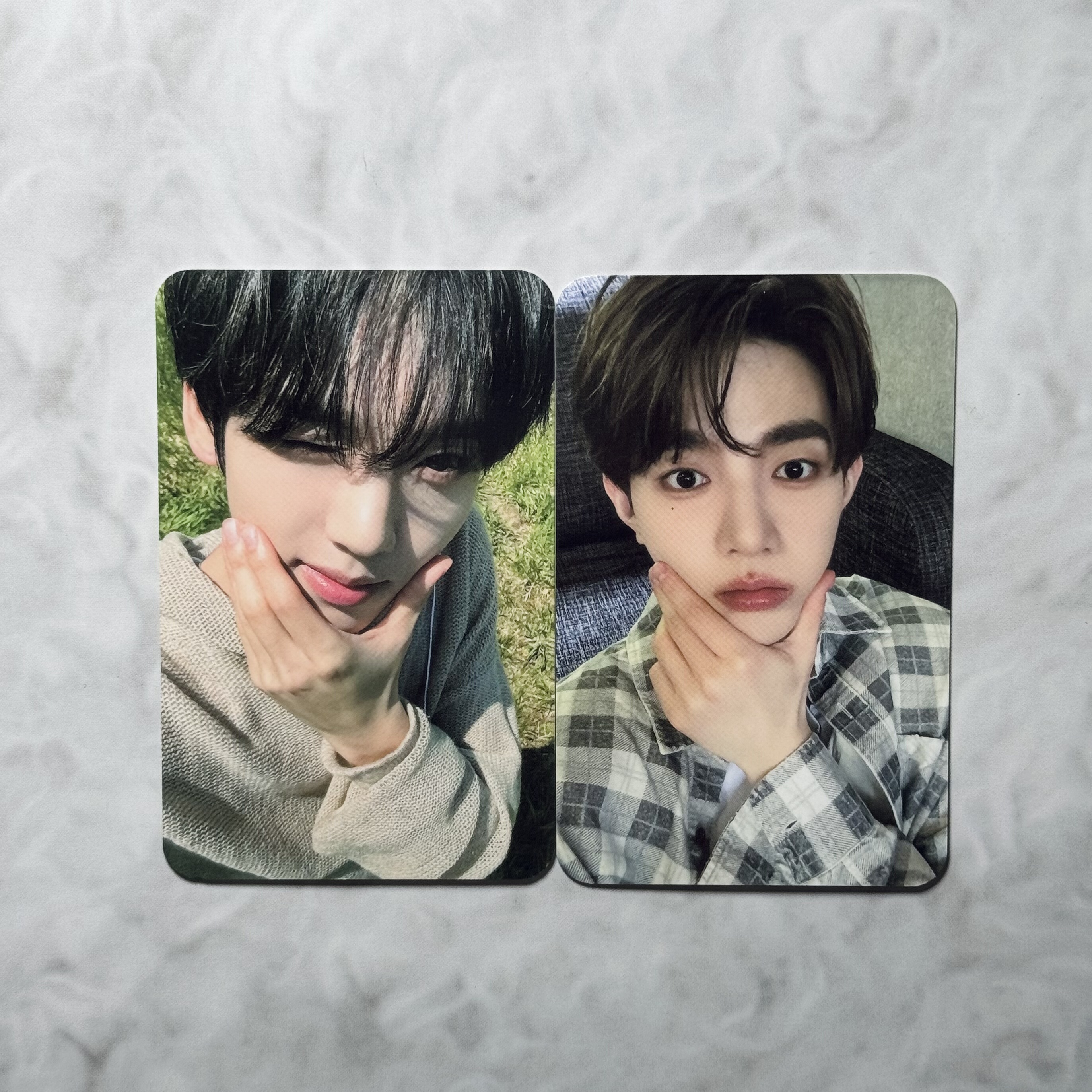 捏脸辰 捏脸昊 捧脸特典卡withmuu章昊zb1小卡专辑正规一wm韩维辰