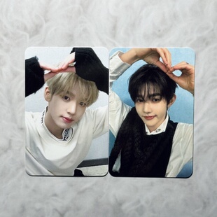 章昊wm蝴蝶结比心ZB1昼mini5韩维辰小卡MA签售特典卡BLUE保正保真