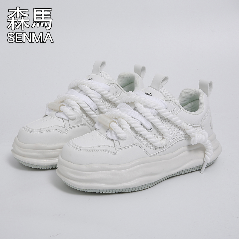 森马情侣款款防滑厚底潮流运动鞋
