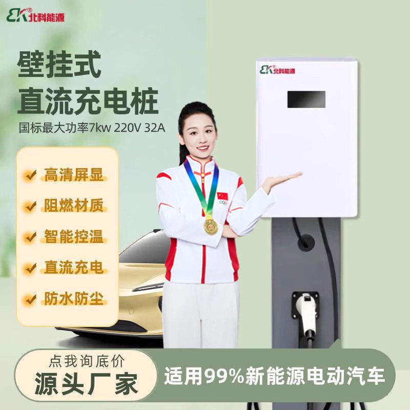 新能源汽车家用充电桩7kw充电桩九孔快充220V红旗EQM5蔚来es6通用