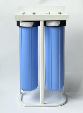 滨特尔pentair中央净水机20寸双级大胖蓝瓶粗滤桶全屋过滤器