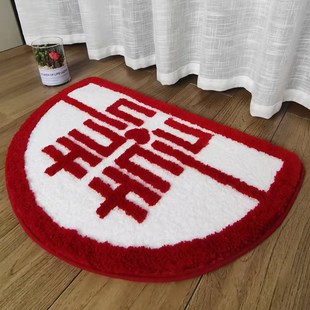 地垫入户门垫喜庆吸水卫生间防滑婚房门口卧室家用客厅加厚厕所大