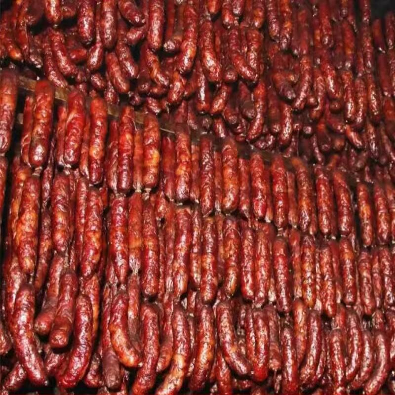 腊肠四川麻辣味风干非烟熏正宗川味麻辣香肠腊肉烤肠广式腊味