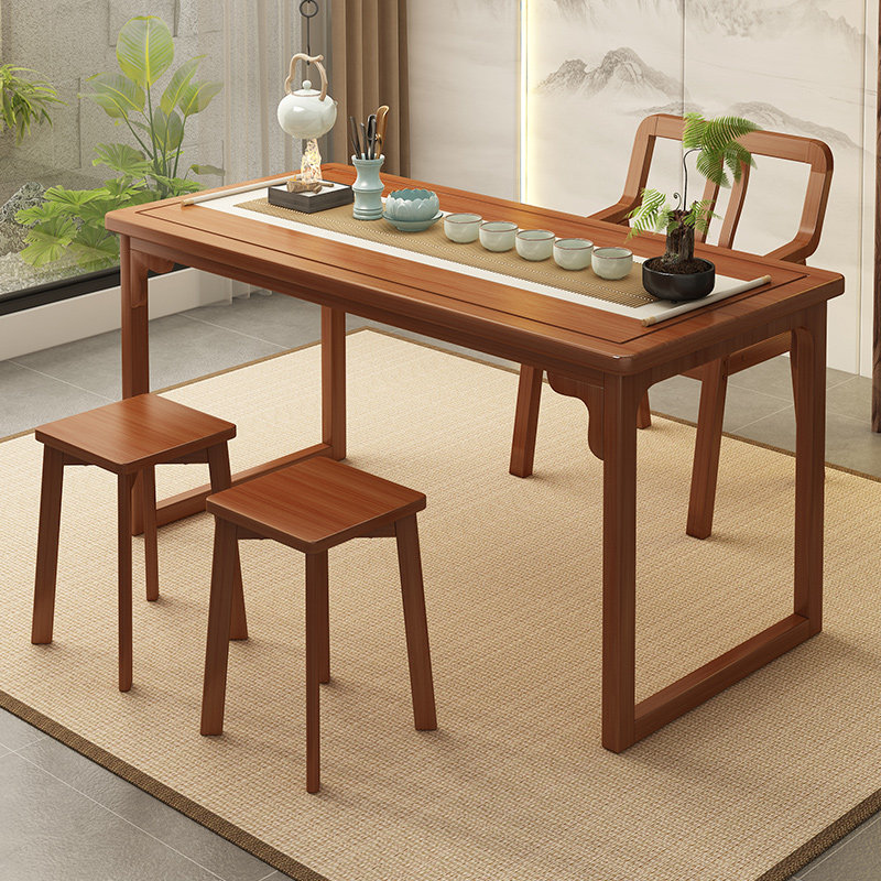 新中式非实木茶桌椅家用客厅茶室阳台桌泡茶桌办公室功夫茶几茶台,住宅家具,家用茶台/茶桌,淘宝优惠券,粉丝福利购,淘宝优惠卷