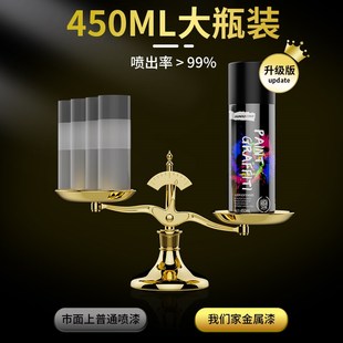 防锈金属漆自喷漆手摇家用油漆免除锈防腐高温防水白色手喷翻新漆