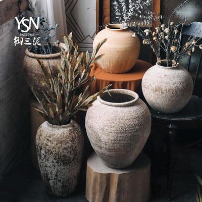 采购产品粗陶花盆，旧水培多肉陶瓶，禅宗花盆，法国古董陶器，粗