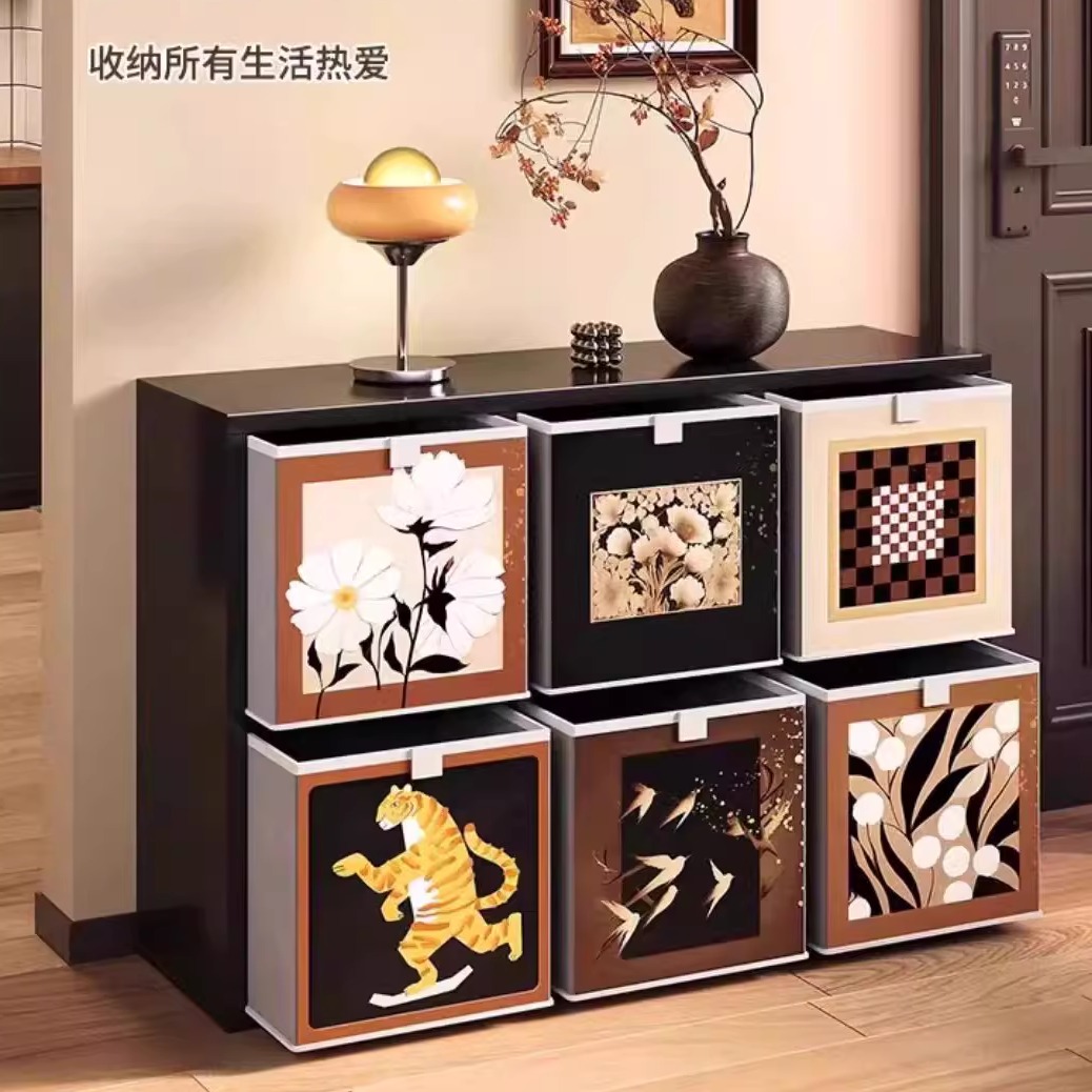昊言钢制格子柜展示柜自由组合