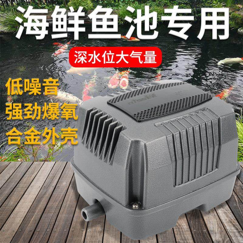 增氧泵养鱼卖鱼专用氧气泵打氧机大功率海鲜鱼池大气量静音涌浪泵,宠物/宠物食品及用品,冲氧泵,淘宝优惠券,粉丝福利购,淘宝优惠卷