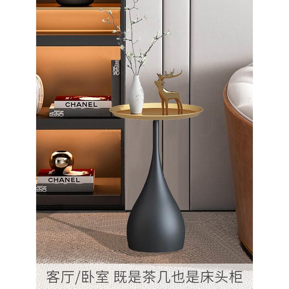 创意沙发旁托盘茶几床头客厅电视柜轻奢高档落地摆件家居软装饰品