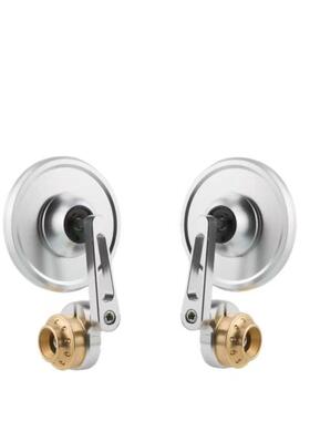 适用RA GT150改装后视镜手把镜GP200 TG300复古反光镜车把倒后镜