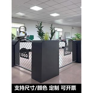 户外不锈钢花箱可开门围栏组合商业街外摆隔断花池箱成品花坛定制