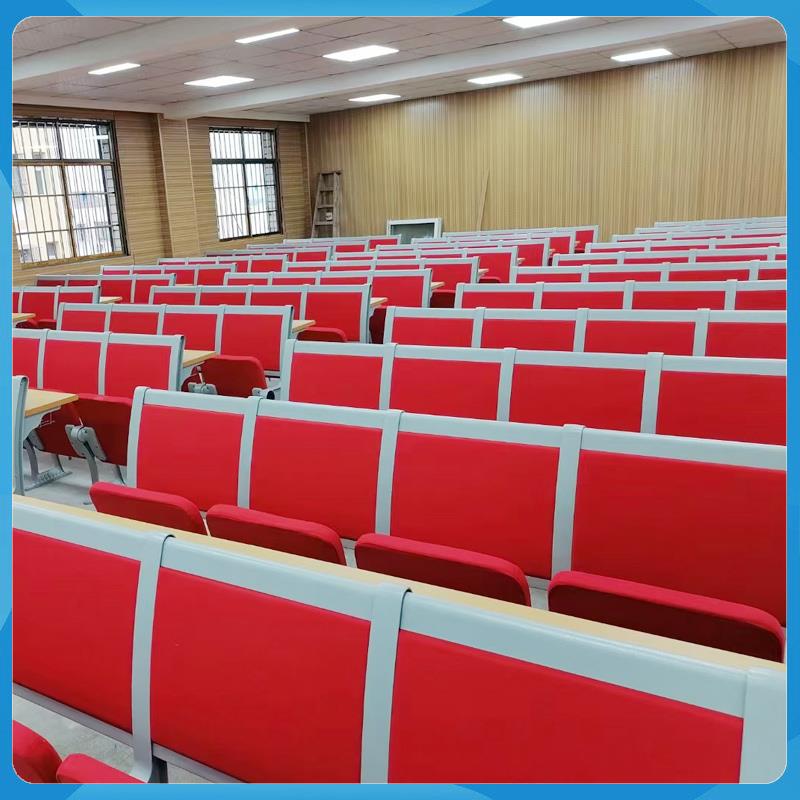 阶梯教室排椅大学铝合金课桌椅会议室报告厅多媒体公共连排座椅