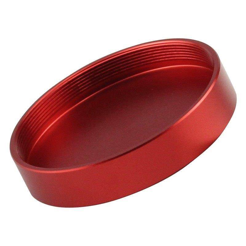 天文望远镜镜头配件全金属M48x0.75mm防尘盖红色母盖