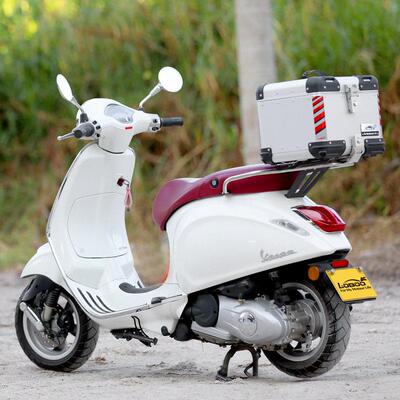 LOBOO罗卜滑板车尾箱 维斯帕vespa150春天冲刺gts300尾箱后货支架