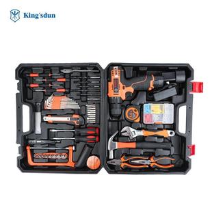 德国进口友福工具12多功能锂电池电钻工具套装 家用手动工具组套