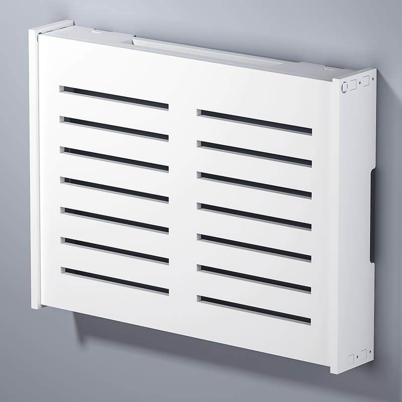 百叶窗电表箱盖板遮挡弱电盒装饰画 画配电箱面板装饰加厚板遮丑