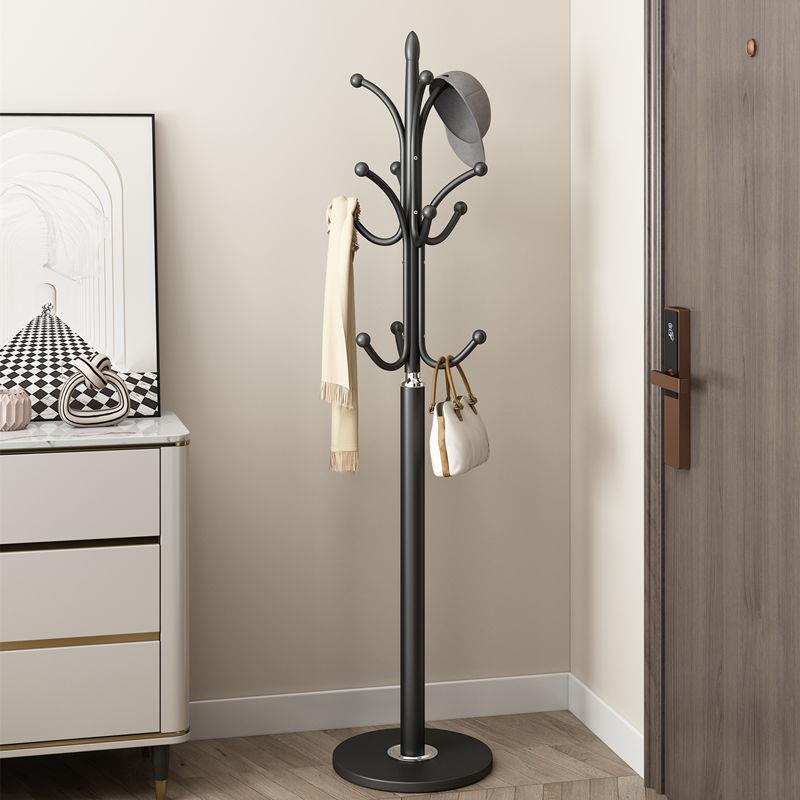 德国进口挂衣架落地卧室衣帽架立式衣服架子客厅挂包架家用晾衣架