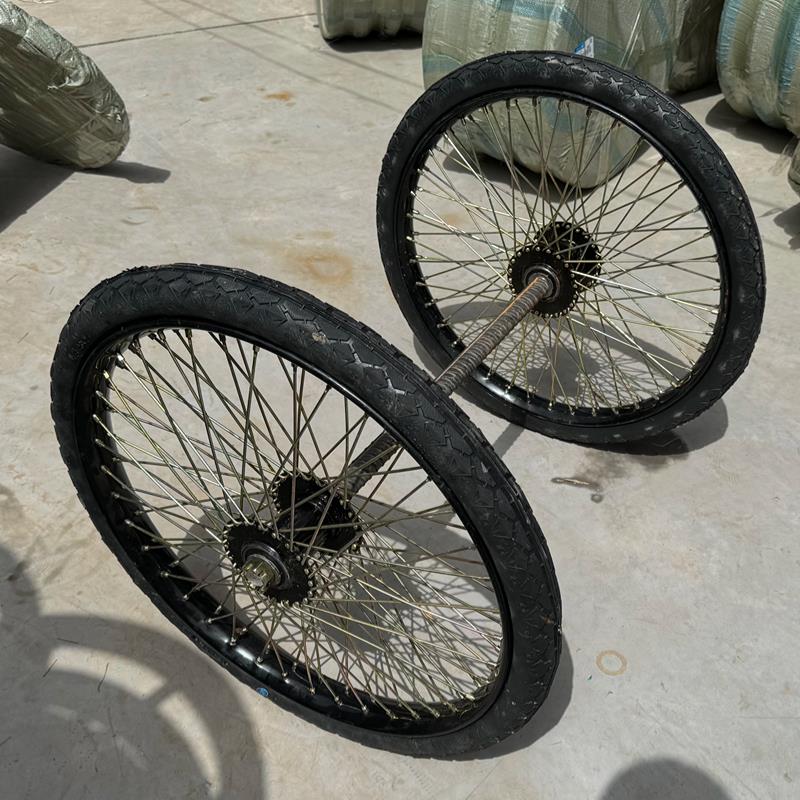 板车轮胎轮子翻斗车板车轮胎26x21/2工地力车架子车劳动车环卫车