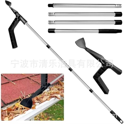 跨境The Gutter Tool 天沟落叶铲 塑料钩铲 屋檐排水沟专用垃圾铲