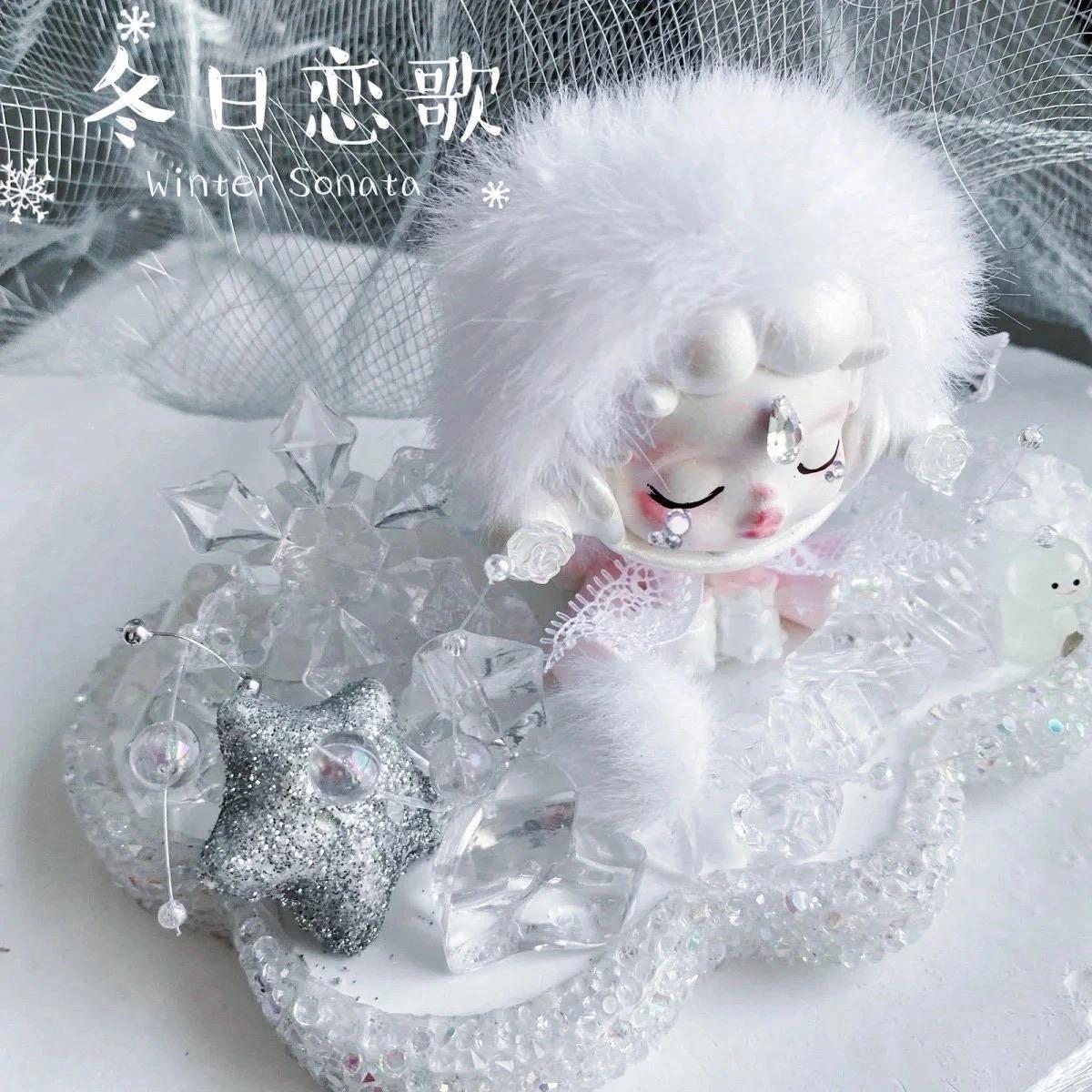 闭眼入Princess-1汽车中控台摆件车载香薰石可爱娃娃车内饰品香氛