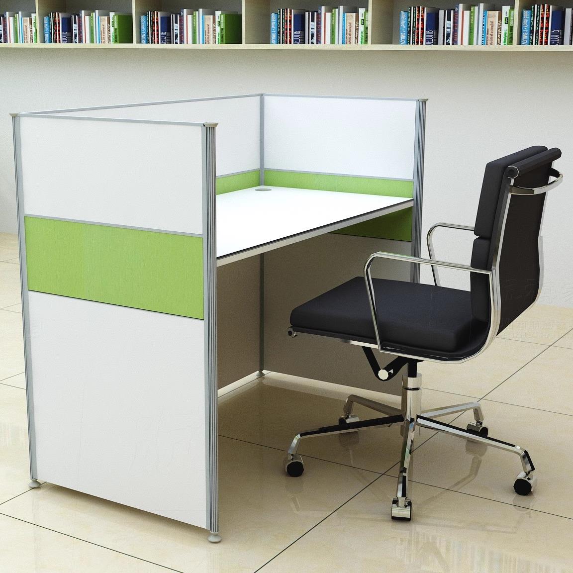 员工办公室办公位单人小卡座屏风工位桌办公卡位屏风办公桌员工桌