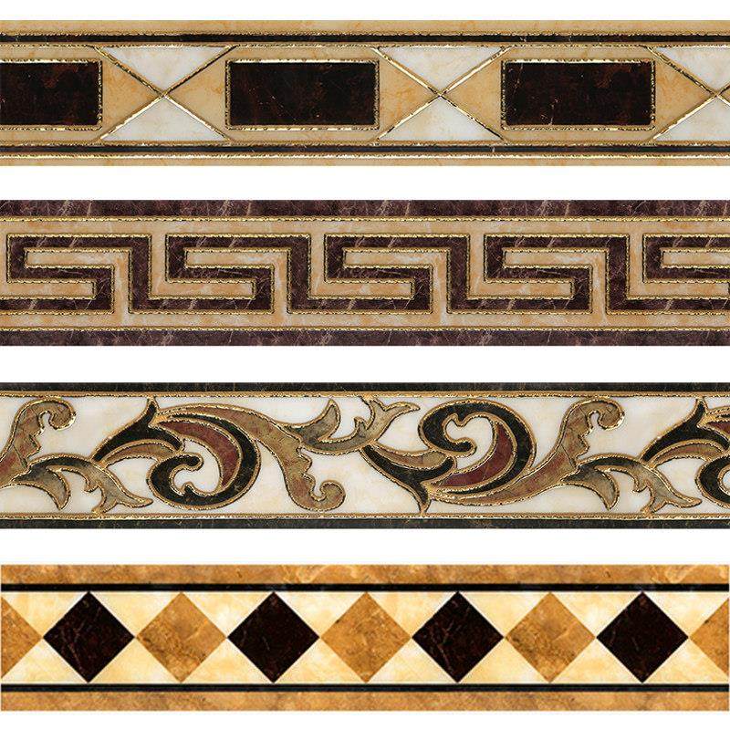 厨房卫生间瓷砖腰线贴防水客厅波导线贴纸自粘地面装饰墙裙踢脚线,家居饰品,软装墙贴,淘宝优惠券,粉丝福利购,淘宝优惠卷