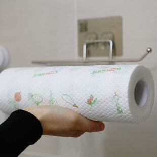 懒人抹布干湿两用厨房用纸加厚无纺巾家用一次性洗碗布 3卷送挂勾