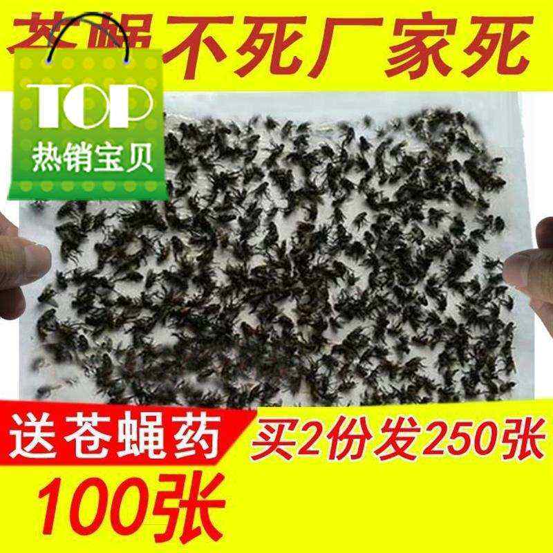 纸蝉蝇虫灭吸绳胶纸器蝇捕贴仓粘蝇苍神苍占苍蚊蝇器胶纸纸笼纸z
