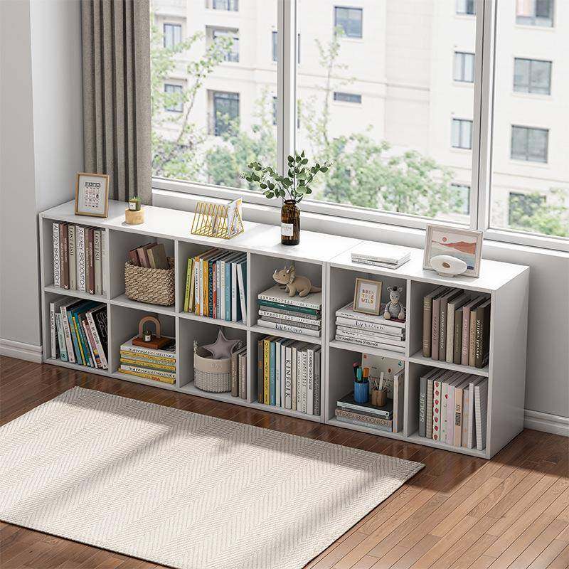 简约书柜书架组合格子柜落地矮柜置物柜简易靠墙储物柜多层收纳柜,鲜花速递/花卉仿真/绿植园艺,其它园艺用品,淘宝优惠券,粉丝福利购,淘宝优惠卷