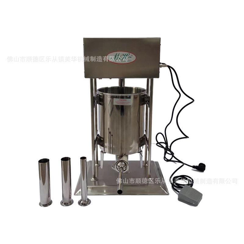 电动灌肠机拉丁果机腊肠机香肠机厂家商用家用热狗肠
