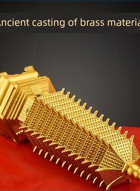 纯铜文昌塔摆件13层十三层9层九层书房真品挂件办公桌装饰工艺品