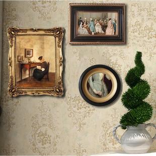 覆古欧式树脂相框墙挂矩形相框桌子客厅沙发背景墙入口装饰画