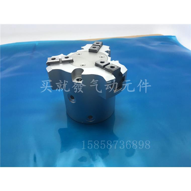 加长三爪平行开闭气缸MHSL3-16D/20D/25D/32D/40D/50D/63D/80D