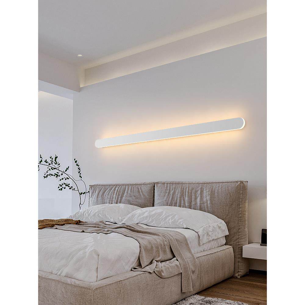 极简电视背景墙格栅灯简约卧室床头壁灯墙灯长条2025年新款艺术灯