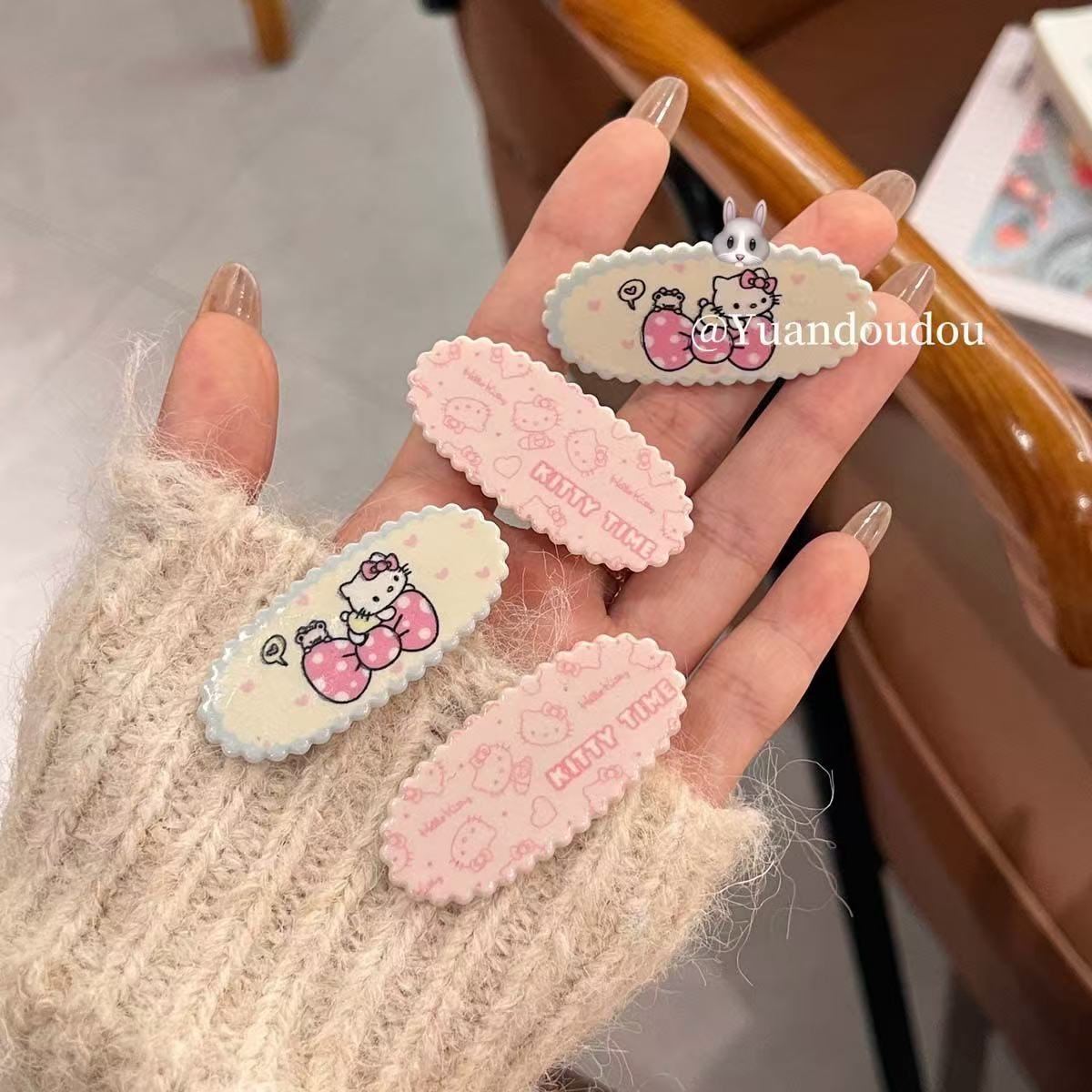 维宗可爱KT小猫发夹百搭