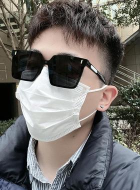 方形太阳眼镜男款2025新款男士开车专用抗UV太阳眼镜女高级感偏光