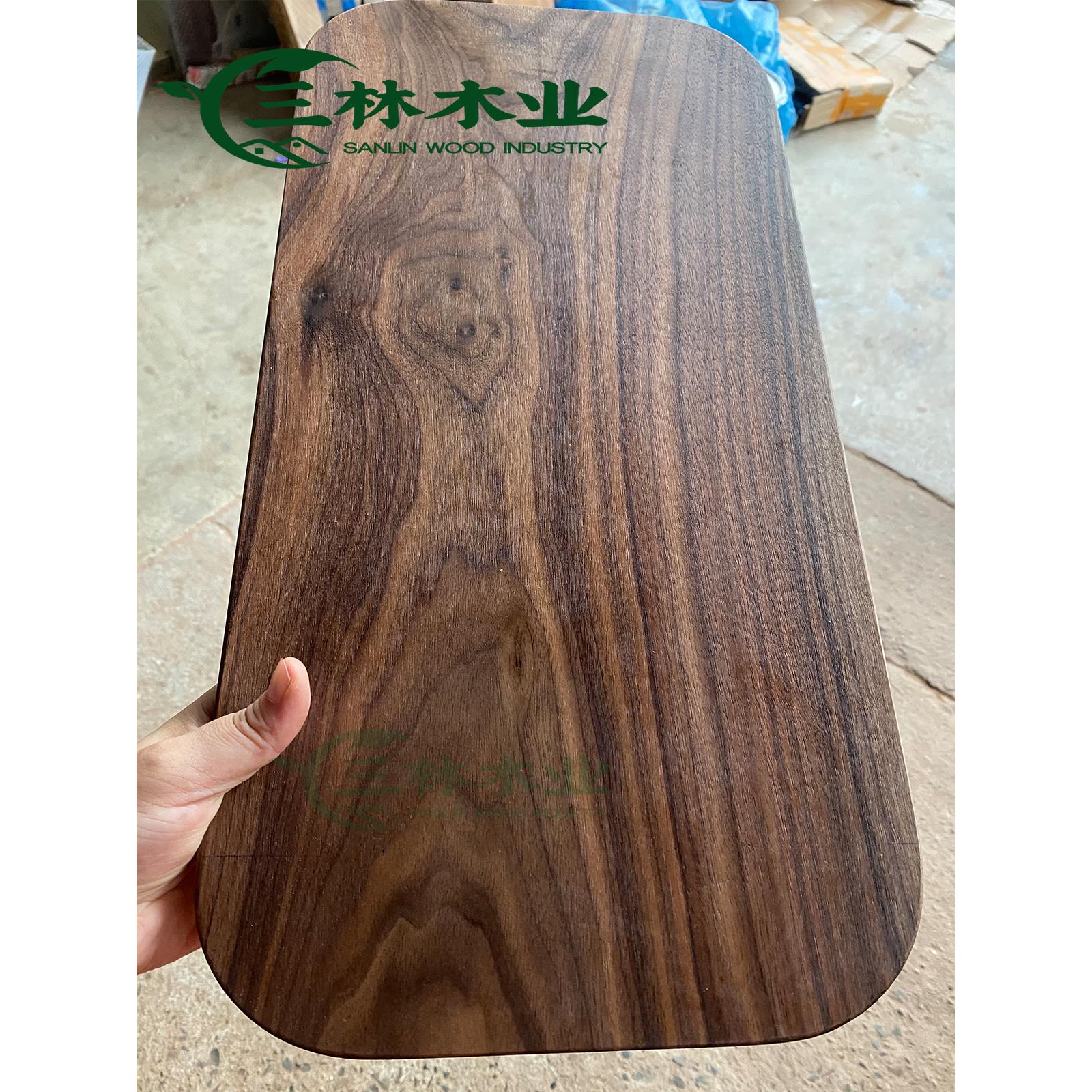 北美黑胡桃木实木木料定制桌面台面窗台板踏步板家具全屋定制木板