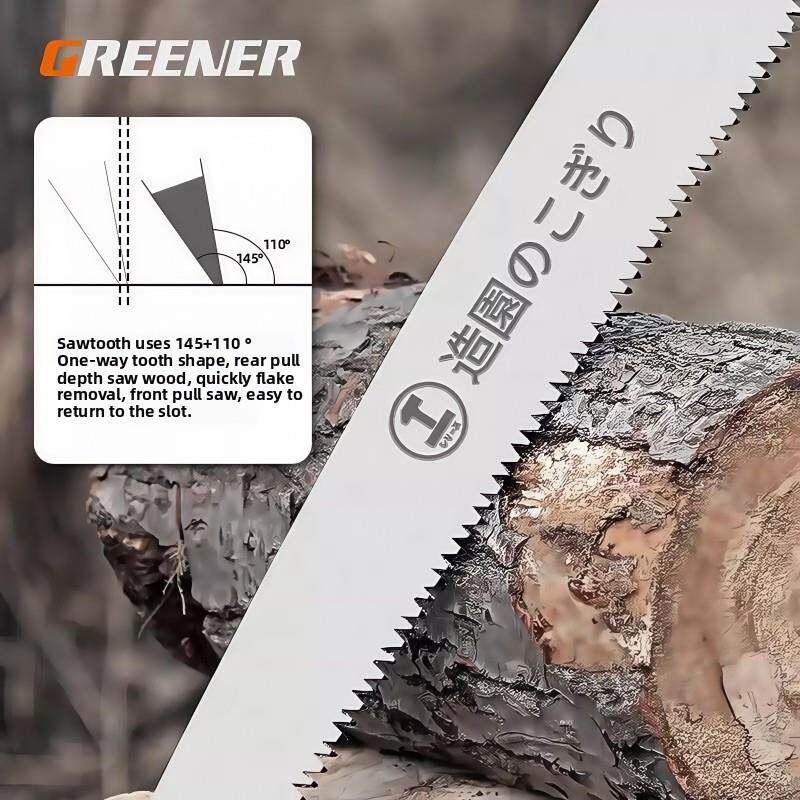 德国品质SK5钢折叠手工锯园林果树锯砍大树快速省力木工锯木神器