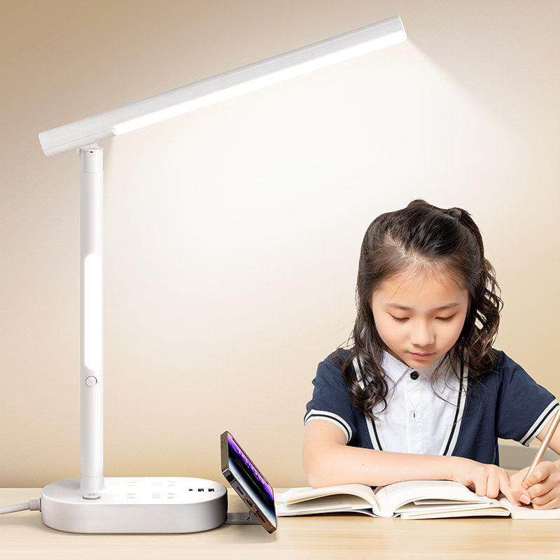 德国台灯护眼学习专用学生宿舍床头国AA级带USB插座小夜灯,家装灯饰光源,小夜灯,淘宝优惠券,粉丝福利购,淘宝优惠卷