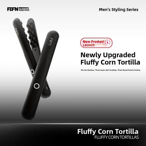 fifn玉米烫须夹板蓬松垫头发根便携高颅顶烫发迷小型蓬松夹板男女