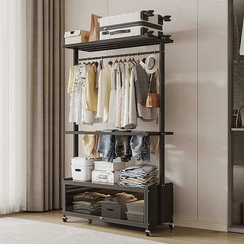 家用简易衣柜收纳柜小衣橱衣帽收纳储物柜子免安装衣服整理箱置物